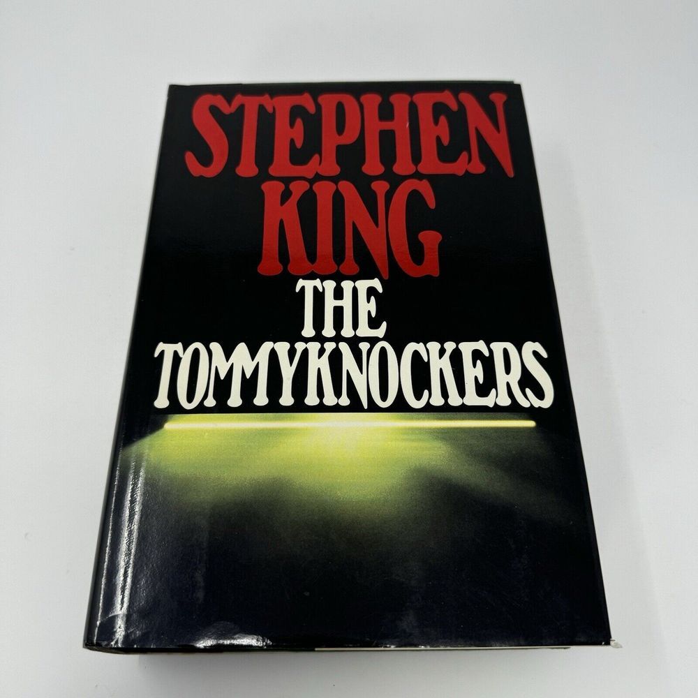 The Tommyknockers Stephen King (Hardcover, 1987) True 1st Edition $19.95 Red DJ